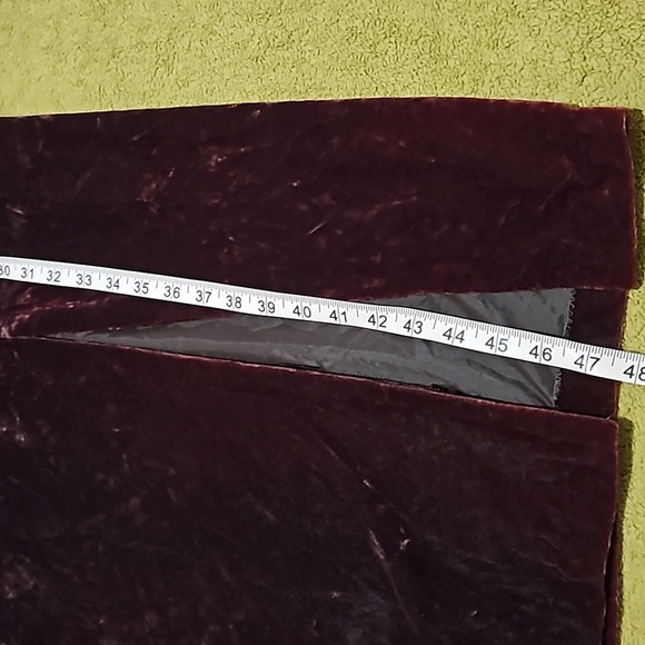 Maxima 100% Velvet Chocolate Gypsy Costume Gown Gold Sequins Beads Size Large 8 - Picture 14 of 17